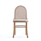 Manhattan Comfort Paragon Dining Chair 1.0 with Cream Cushions in Nature and Cane, Set of 2 DCCA05-OM - alternate 9